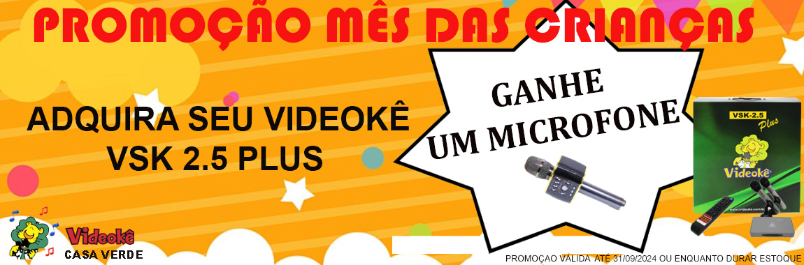 banner Aparelho Videokê