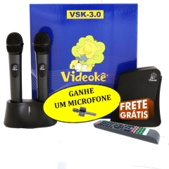 imagem                                   PROMOÇÃO MÊS DAS CRIANÇAS!!!! VIDEOKÊ VSK 3.0 com 9.894 Músicas. Pacotes Mús. Nacionais ( Mem+ 1 ao 30).Pacotes Mús. Americanas ( IUSA ATÉ INT 10). Pacotes Mús. Japonês ( JAP ATÉ JAP 8C ).