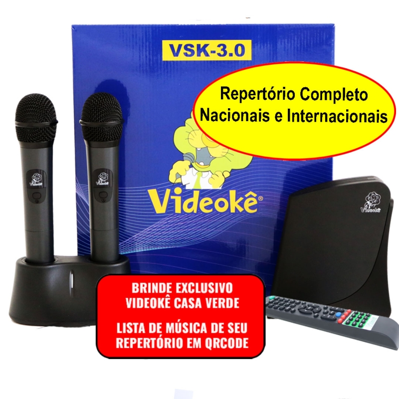 imagem                                                                                                      PROMOÇÃO  !!!!!!!VIDEOKÊ VSK 3.0 CMPLETO com 12.809 Músicas Pacotes Mús.Nacionais(Mem+1 ao 41D)+Pacotes Mús. Americanas( IUSA ATÉ INT15J)+Pacotes Mús. Japonesas (JAP ATÉ JAP 8 ) + Pacotes Mús.Evangelicas +Pacotes Mús. Infantis 